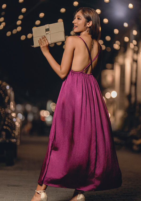 160-612x875 TIFFINI PURPLE DRESS