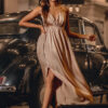 170-612x875 TIFFINI BROWN GOLD DRESS