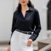 75-612x875 Arie Long Sleeve Black Shirt