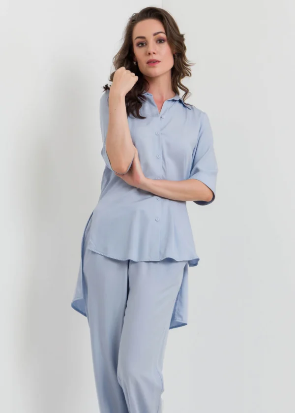 EffortlessWebSizeArtboard11_0156fb7c-7716-49aa-9464-a99d568fe7b0 High Low Button Down Blouse