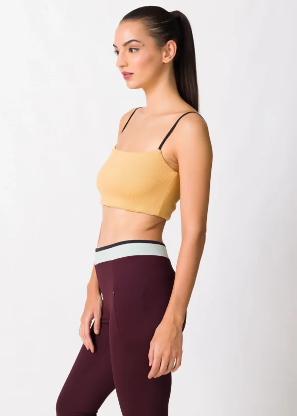 IND0422A36_YEL_2 Skinny Top