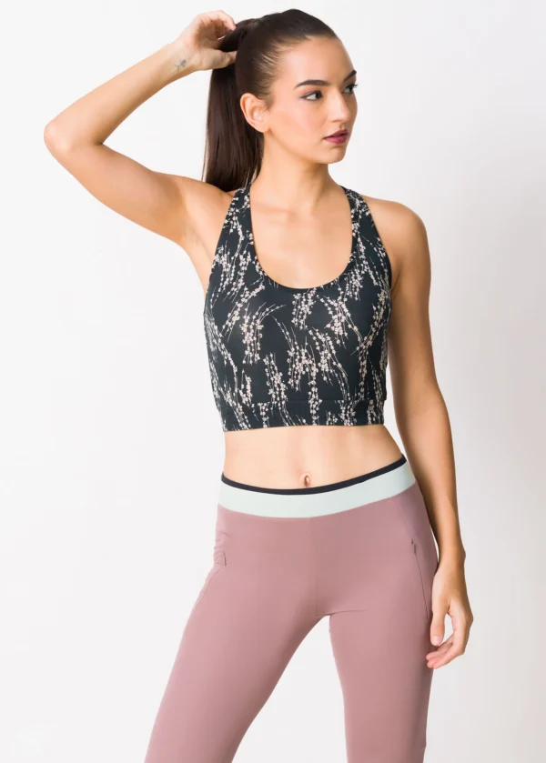 IND0722J48_PRP_2 Basic Sports Crop Top