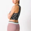 IND0722J48_PRP_4 Basic Sports Crop Top
