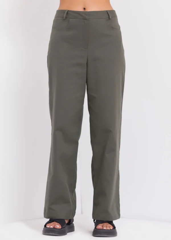O1 Straight Leg High Waist Pant