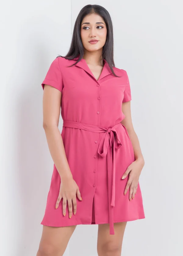 WebSizeFormalArtboard2 Cuban Collar Shirt Dress
