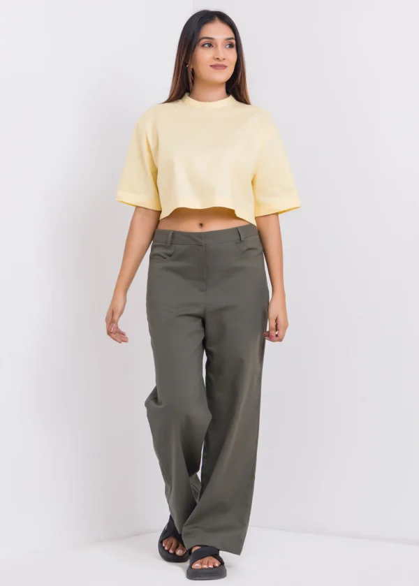 Y1 Basic Crop Top