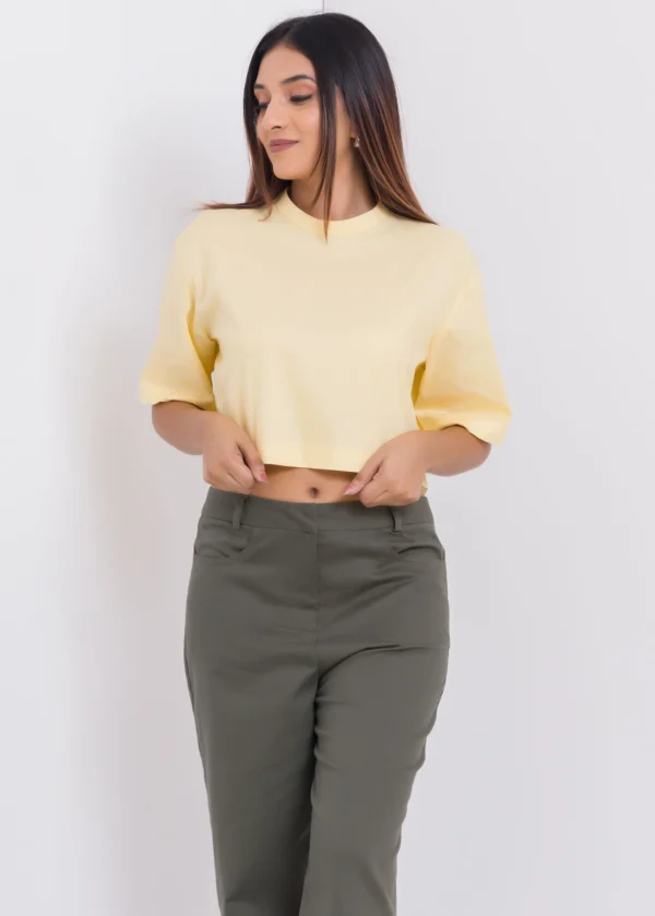 Y2 Basic Crop Top