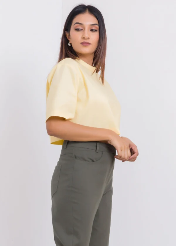 Y3 Basic Crop Top